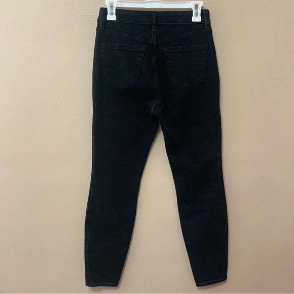 Abercrombie & Fitch The Skinny High Rise Jeans in Black Size 26 Size 2 NWT New - Picture 6 of 13